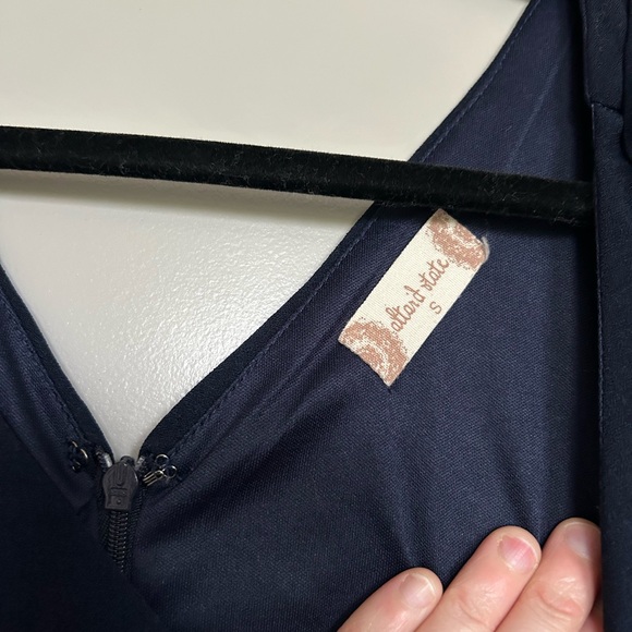 Navy Blue Altar’d state Sleeveless Romper - Picture 3 of 4